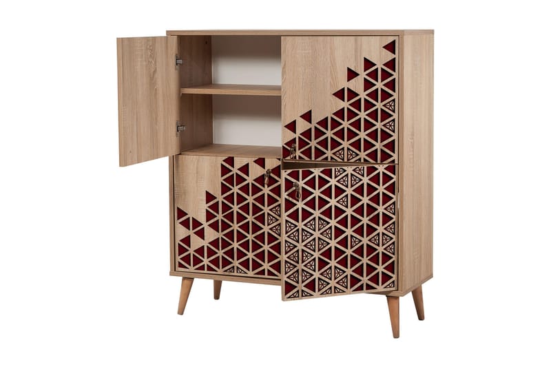 Brokind Förvaringsskåp 111 cm - Brun/Ek - Förvaring - Förvaringsmöbler - Byrå