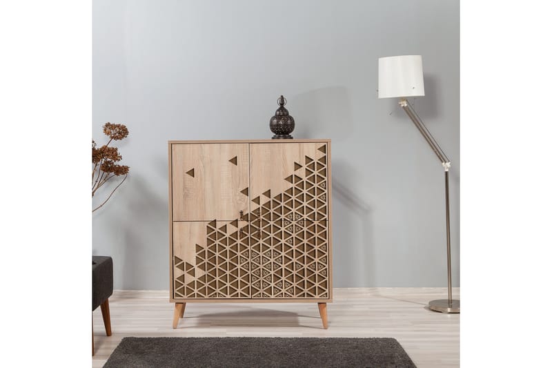 Brokind Förvaringsskåp 111 cm - Brun/Ljusbrun - Förvaring - Förvaringsmöbler - Byrå