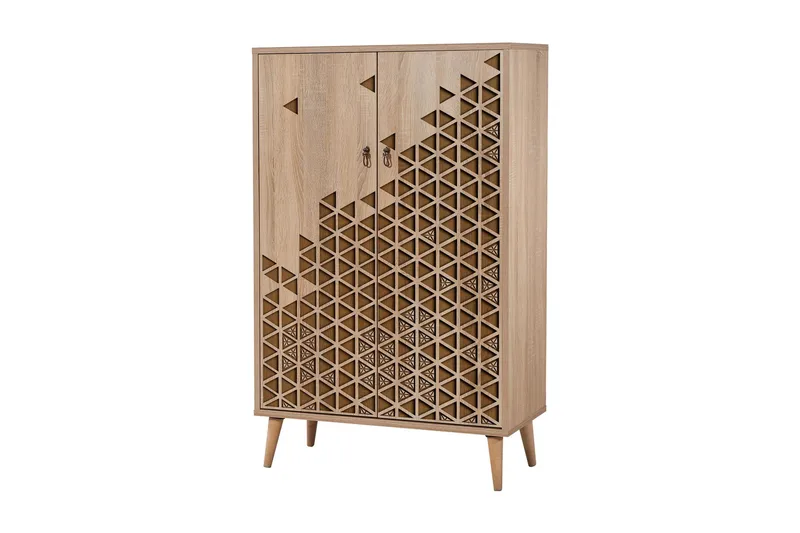 Brokind Förvaringsskåp 80 cm - Brun/Ek/Beige - Förvaring - Förvaringsmöbler - Byrå