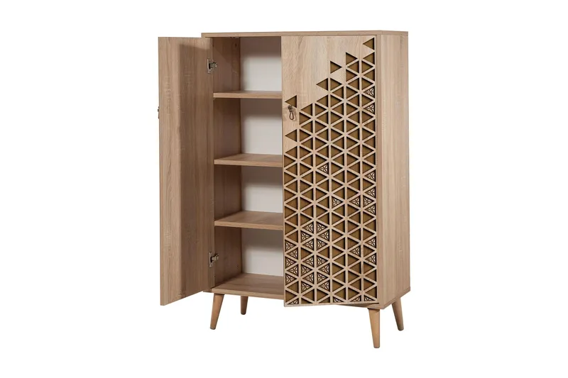 Brokind Förvaringsskåp 80 cm - Brun/Ek/Beige - Förvaring - Förvaringsmöbler - Byrå