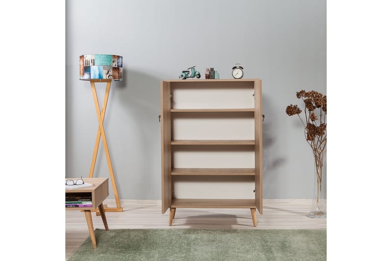 Brokind Förvaringsskåp 80 cm - Brun/Lila - Förvaring - Förvaringsmöbler - Byrå