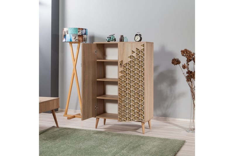 Brokind Förvaringsskåp 80 cm - Ek/Brun - Förvaring - Förvaringsmöbler - Byrå