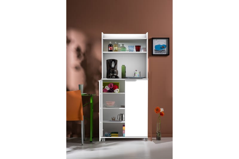 BYRÅ 73x172 cm Vit - Förvaring - Förvaringsmöbler - Byrå
