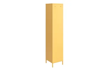 Cache Förvaringsskåp 38x40 cm 1 Dörr Gul - Novogratz - Förvaring - Skåp - Förvaringsskåp - Klädskåp & omklädningsskåp