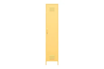 Cache Förvaringsskåp 38x40 cm 1 Dörr Gul - Novogratz - Förvaring - Skåp - Förvaringsskåp - Klädskåp & omklädningsskåp