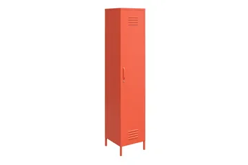 Cache Förvaringsskåp 38x40 cm 1 Dörr Orange - Novogratz - Förvaring - Skåp - Förvaringsskåp - Klädskåp & omklädningsskåp