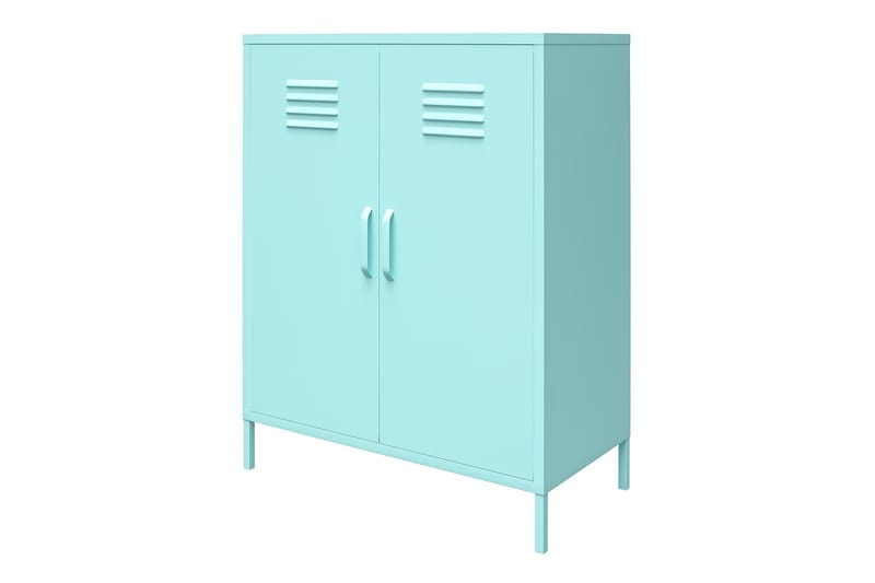 Cache Förvaringsskåp 80x40 cm 2 Dörrar Mint - Novogratz - Förvaring - Förvaringsmöbler - Byrå