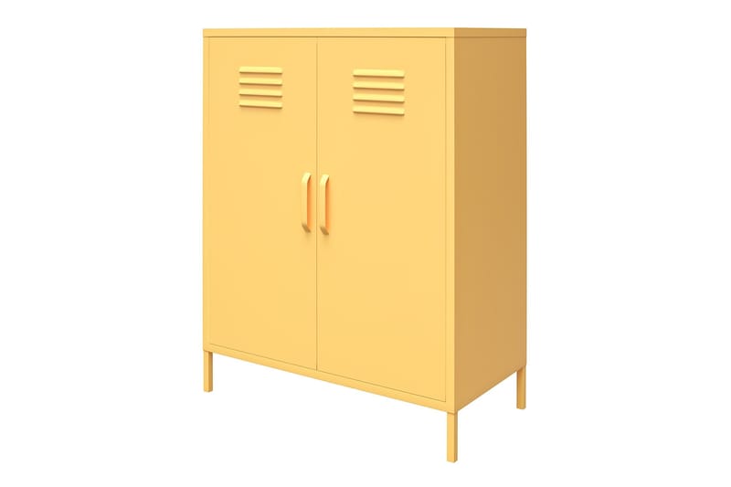 Cache Förvaringsskåp 80x40 cm Gul - Novogratz - Förvaring - Förvaringsmöbler - Byrå