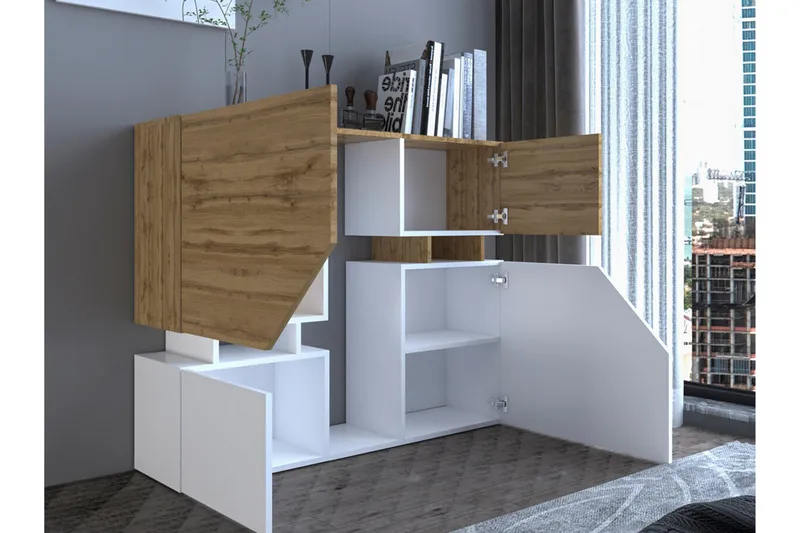 Carbost Highboard White - Förvaring - Förvaringsmöbler - Byrå