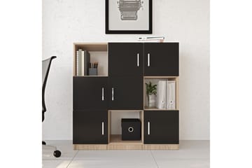 Celtigar Highboard 38x120 cm - Natur/Svart - Förvaring - Förvaringsmöbler - Byrå