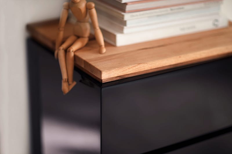 Chiaro Skåpsbyrå 51x40 cm - Svart - Förvaring - Förvaringsmöbler - Byrå