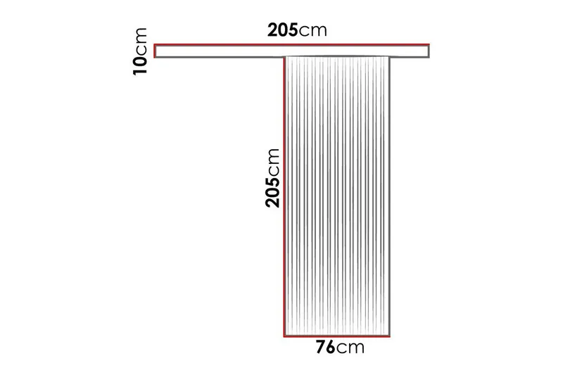 Clonmore Highboard Black - Förvaring - Sko- & klädförvaring - Garderober & garderobssystem
