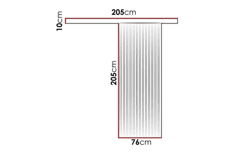 Clonmore Highboard Black - Förvaring - Sko- & klädförvaring - Garderober & garderobssystem