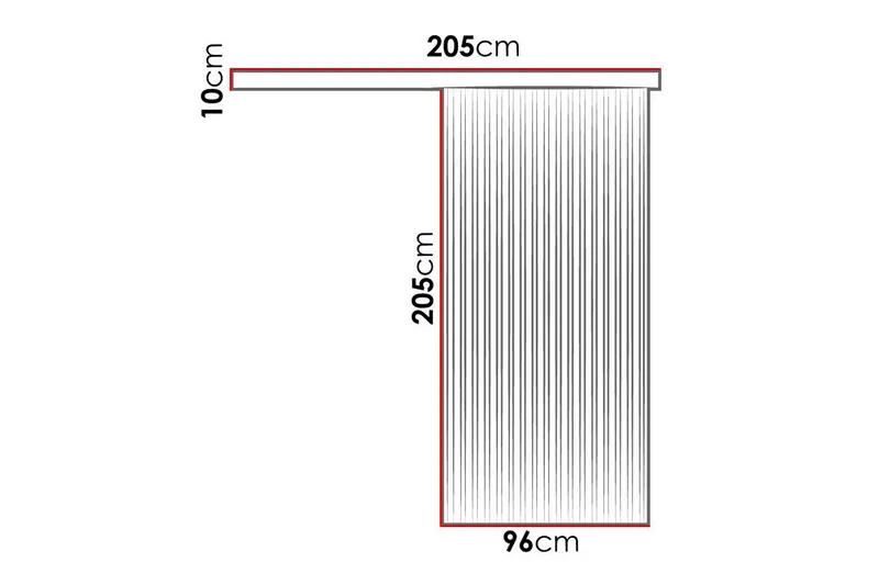 Clonmore Highboard Black - Förvaring - Sko- & klädförvaring - Garderober & garderobssystem