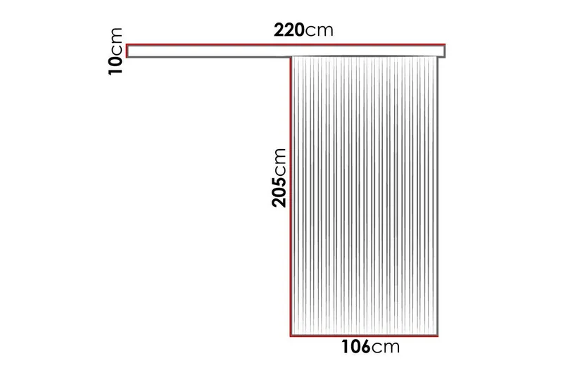Clonmore Highboard Black - Förvaring - Sko- & klädförvaring - Garderober & garderobssystem