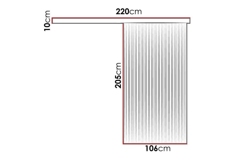 Clonmore Highboard Black - Förvaring - Sko- & klädförvaring - Garderober & garderobssystem