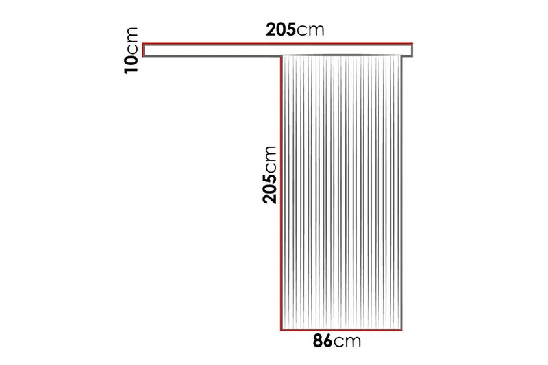 Clonmore Highboard Black - Förvaring - Sko- & klädförvaring - Garderober & garderobssystem