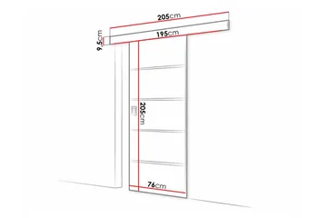 Clonmore Highboard Graphite - Förvaring - Sko- & klädförvaring - Garderober & garderobssystem