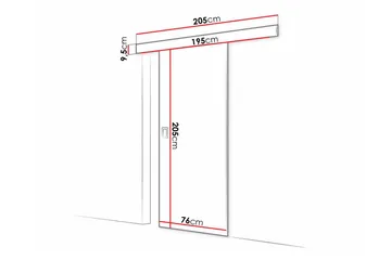 Clonmore Highboard Graphite - Förvaring - Sko- & klädförvaring - Garderober & garderobssystem