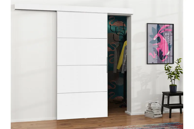 Clonmore Highboard White - Förvaring - Sko- & klädförvaring - Garderober & garderobssystem