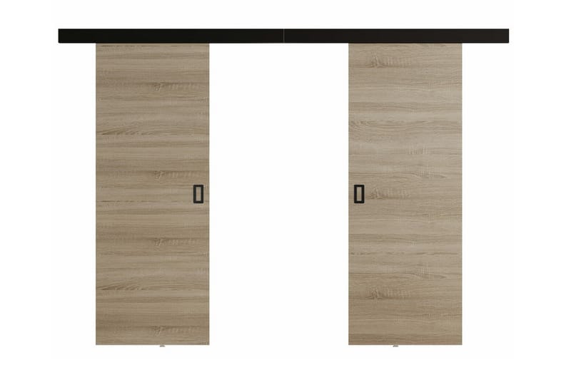 Clonmore Skjutdörr Brun - Förvaring - Sko- & klädförvaring - Garderober & garderobssystem