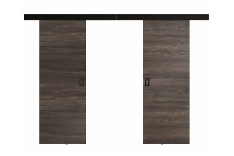 Clonmore Skjutdörr Mörkbrun