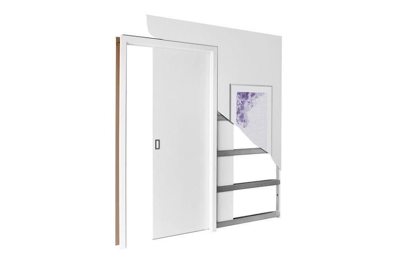 Clonmore Skjutdörr Mörkbrun - Förvaring - Sko- & klädförvaring - Garderober & garderobssystem