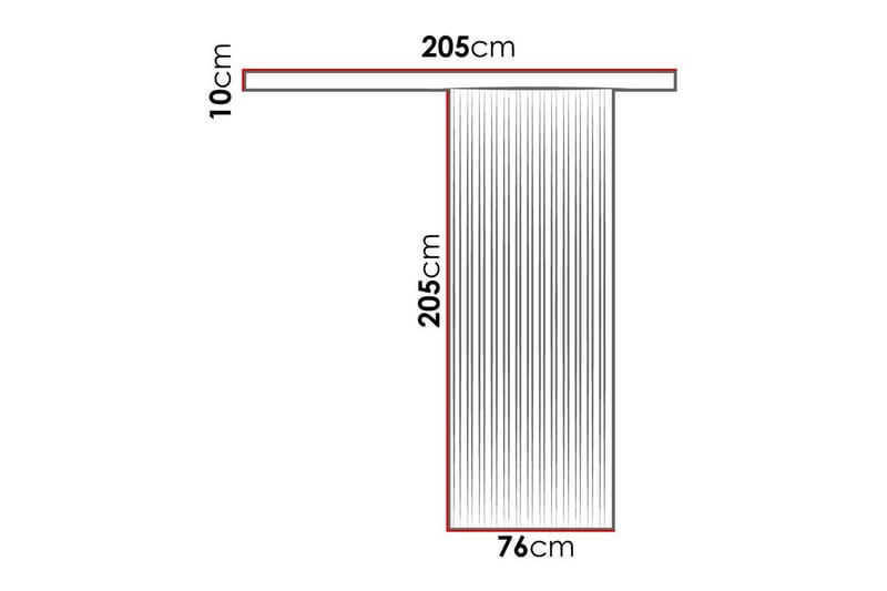 Clonmore Skjutdörr Svart - Förvaring - Sko- & klädförvaring - Garderober & garderobssystem