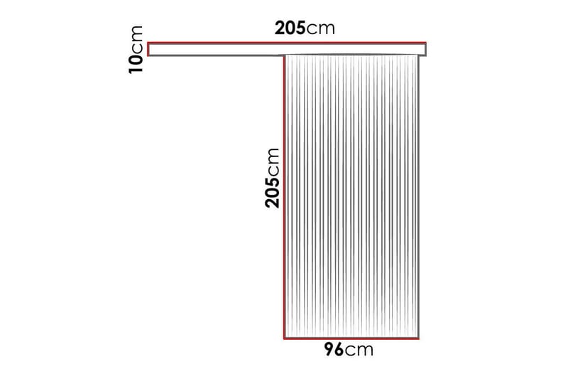 Clonmore Skjutdörr Svart - Förvaring - Sko- & klädförvaring - Garderober & garderobssystem