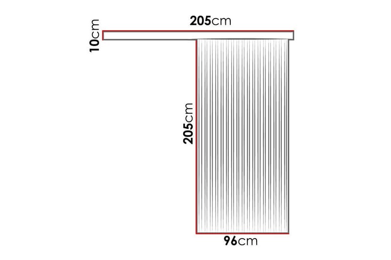 Clonmore Skjutdörr Svart - Förvaring - Sko- & klädförvaring - Garderober & garderobssystem