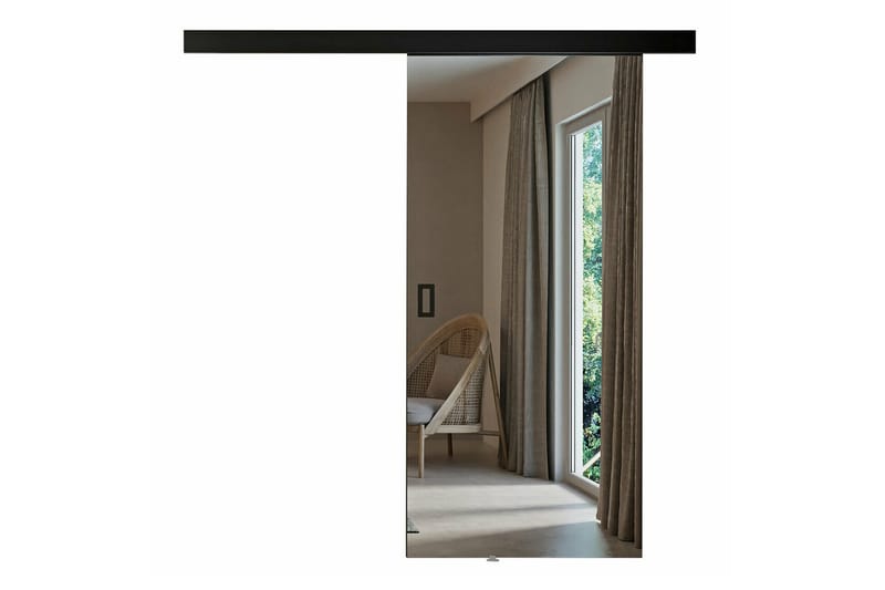 Clonmore Skjutdörr Svart - Förvaring - Sko- & klädförvaring - Garderober & garderobssystem