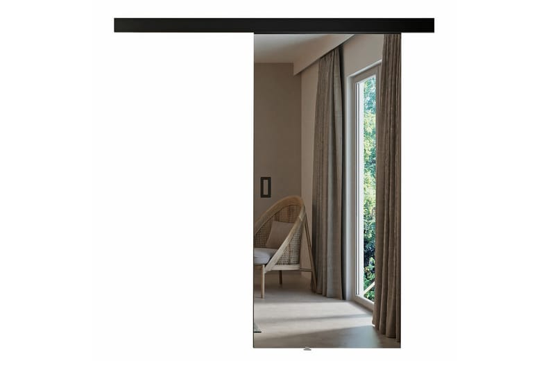 Clonmore Skjutdörr Svart - Förvaring - Sko- & klädförvaring - Garderober & garderobssystem