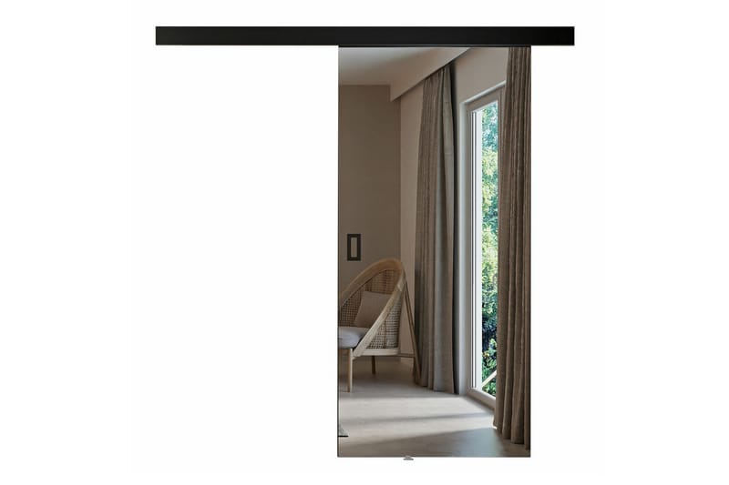 Clonmore Skjutdörr Svart - Förvaring - Sko- & klädförvaring - Garderober & garderobssystem