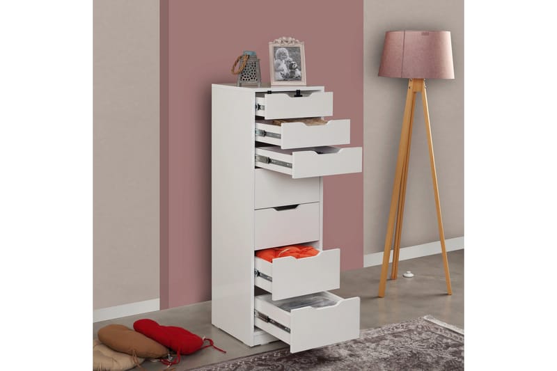 Comfortale Byrå - Vit - Förvaring - Förvaringsmöbler - Byrå