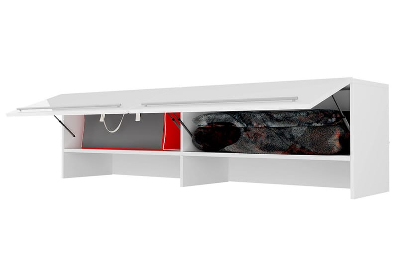 Concept Pro Förvaringsskåp 215x46x58 cm White High gloss 215x46x58 - Förvaring - Förvaringsmöbler - Byrå