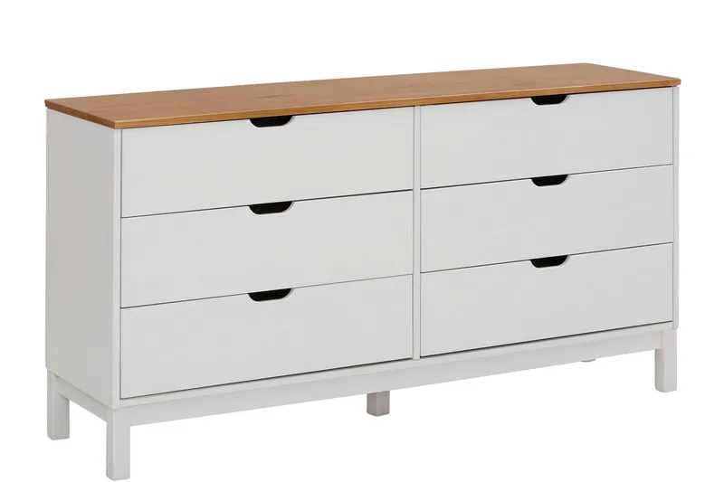 Crotone Byrå 150x39 cm - Vit - Förvaring - Förvaringsmöbler - Byrå