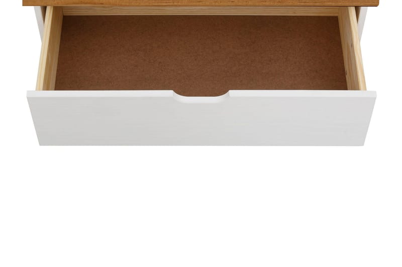 Crotone Byrå 76x39 cm 3 Lådor - Vit - Förvaring - Förvaringsmöbler - Byrå