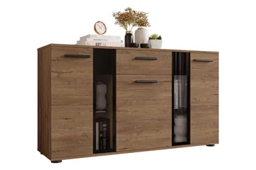 Deardorf Komoda 140 cm - Trä/natur/Vit - Förvaring - Förvaringsmöbler - Byrå