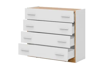 Dentro Byrå 100x40x90 cm - Beige/Vit - Förvaring - Förvaringsmöbler - Byrå