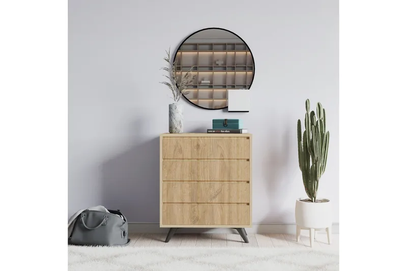 Desgrar Byrå 70x86 cm - Brun - Förvaring - Förvaringsmöbler - Byrå