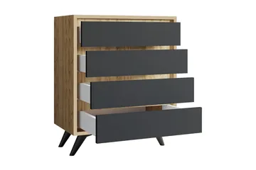 Desgrar Byrå 70x86 cm - Brun - Förvaring - Förvaringsmöbler - Byrå