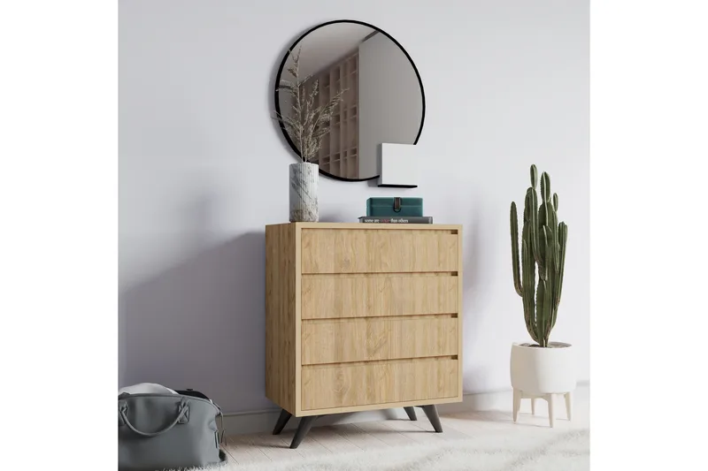 Desgrar Byrå 70x86 cm - Brun - Förvaring - Förvaringsmöbler - Byrå