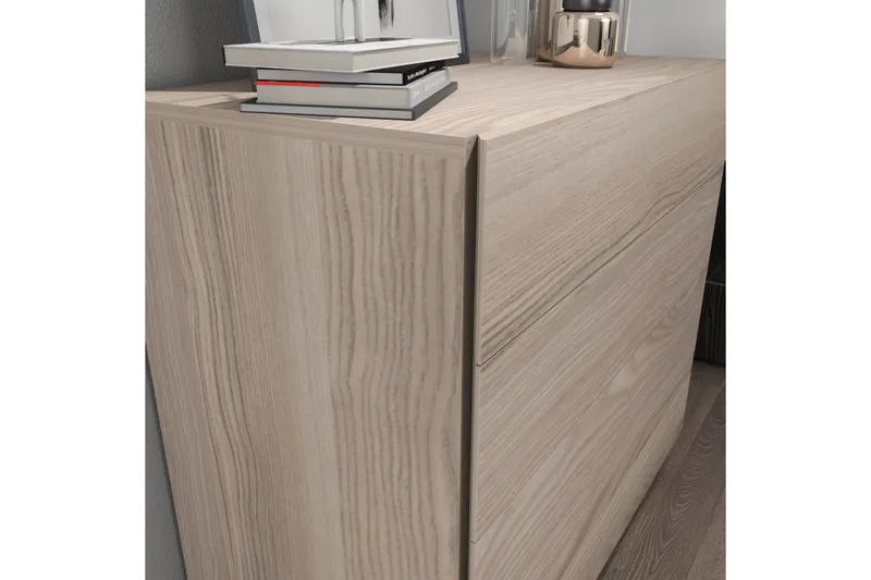 Desgrar Byrå 90x81,6 cm - Brun - Förvaring - Förvaringsmöbler - Byrå