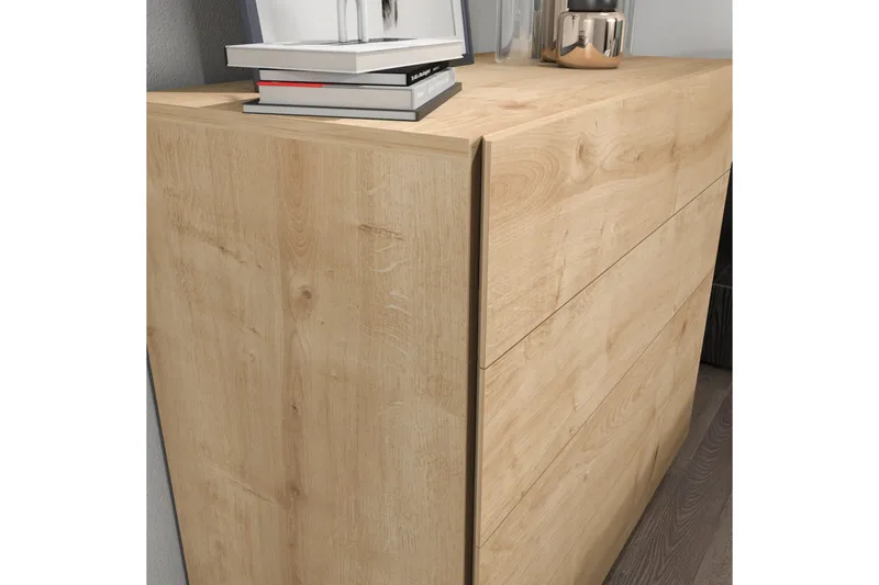 Desgrar Byrå 90x81,6 cm - Brun - Förvaring - Förvaringsmöbler - Byrå