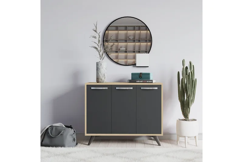 Desgrar Förvaringsskåp 100x82 cm - Brun - Förvaring - Förvaringsmöbler - Byrå