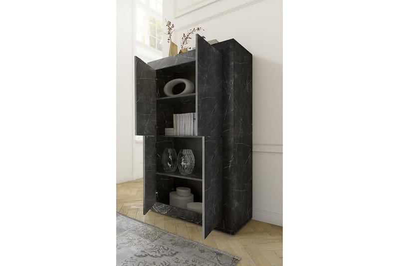DINAMI Högskåp 43x102 cm Svart - Lc Spa - Förvaring - Förvaringsmöbler - Byrå