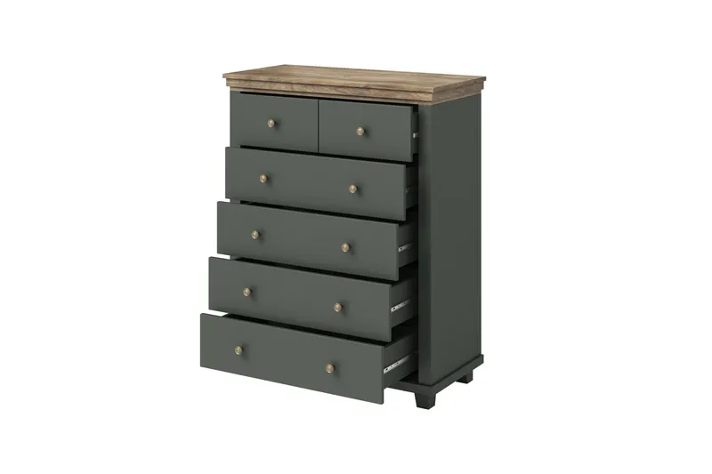Doade Byr å 171 cm - Grön|Natur - Förvaring - Förvaringsmöbler - Byrå