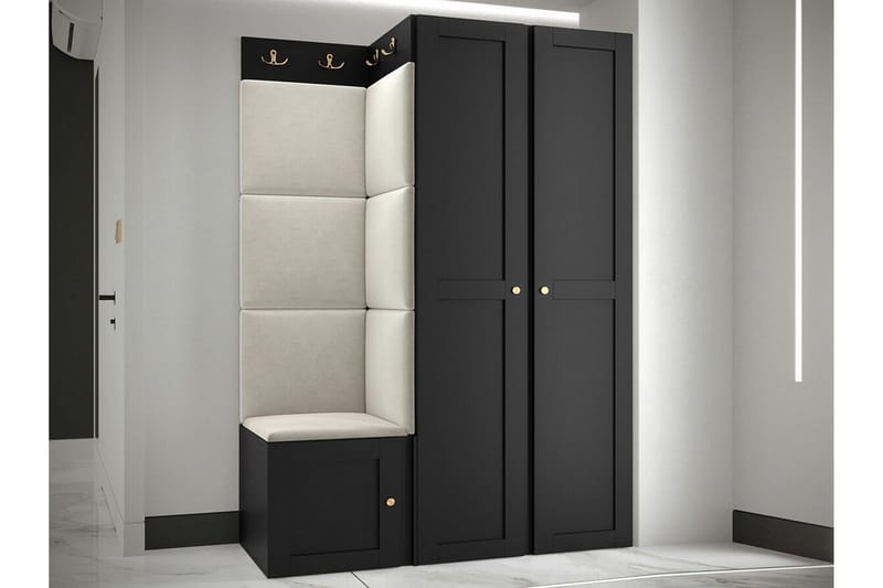 Dunvegan Highboard Black - Förvaring - Förvaringsmöbler - Byrå