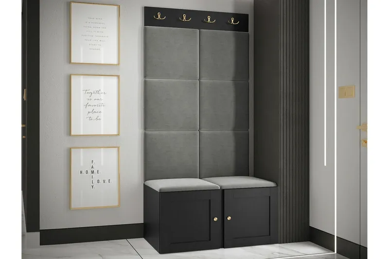 Dunvegan Highboard Black - Förvaring - Förvaringsmöbler - Byrå