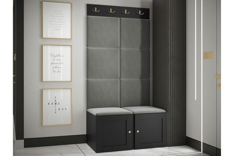 Dunvegan Highboard Black - Förvaring - Förvaringsmöbler - Byrå